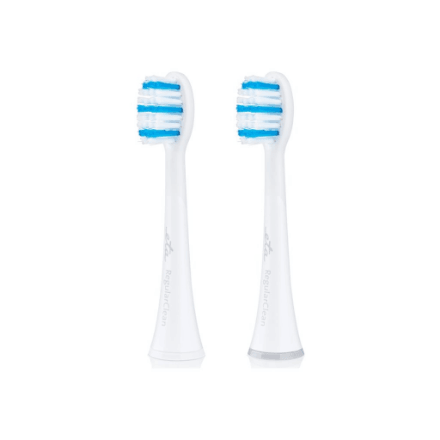 ETA RegularClean ETA070790200 Replacement Brush Heads, 2 pcs, White