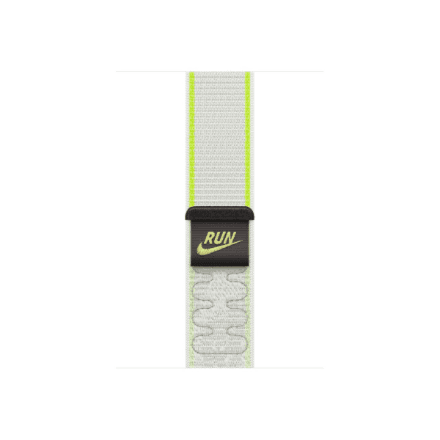 Kellarihm Apple Watch 46 mm, Apple Nike Sport Loop, valge