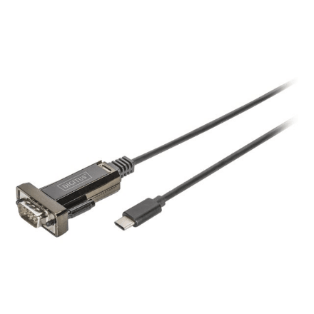 Адаптер последовательного порта Digitus DA-70166, USB-C – RS-232