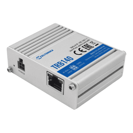 LTE-роутер Teltonika TRB140, 2G/3G/4G, алюминиевый корпус