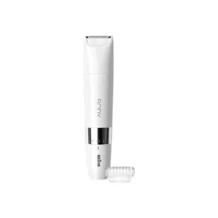 Braun Body Mini Trimmer BS1000 Cordless, Wet & Dry, White