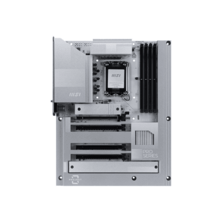 MSI PRO Z890-S WIFI PZ | Processor family Intel | Processor socket LGA1851 | DDR5 | Supported hard disk drive interfaces SATA, M.2 | Number of SATA connectors 4
