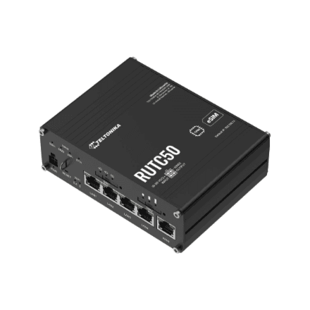 Промышленный 5G-роутер Teltonika RUTC5021, Wi-Fi 6