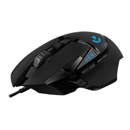 Logitech G502 juhtmega gaming hiir must