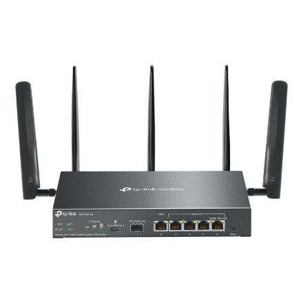 VPN-роутер TP-Link Omada ER706W-4G, 4G+ Cat6, AX3000