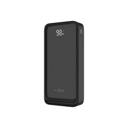 Akupank Fixed Zen2 20, 20000 mAh, LCD-ekraan, PD 20 W, must
