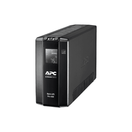 APC Back-UPS Pro BR650MI UPS 650 VA / 390 W – line-interactive