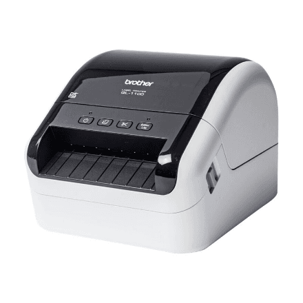 Sildiprinter Brother QL-1100C, termotrükk, läikiv must/valge