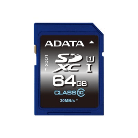 ADATA Premier SD 64 GB memory card