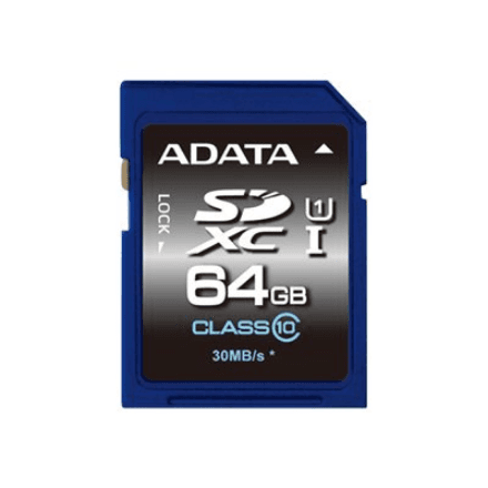 ADATA Premier SD 64 GB memory card