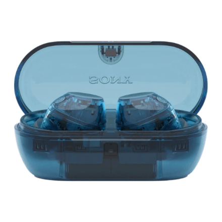 Sony WF-C710N true wireless noise-cancelling earbuds, blue