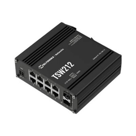 Teltonika TSW212 network switch, 8 ports, 2 SFP, managed L2