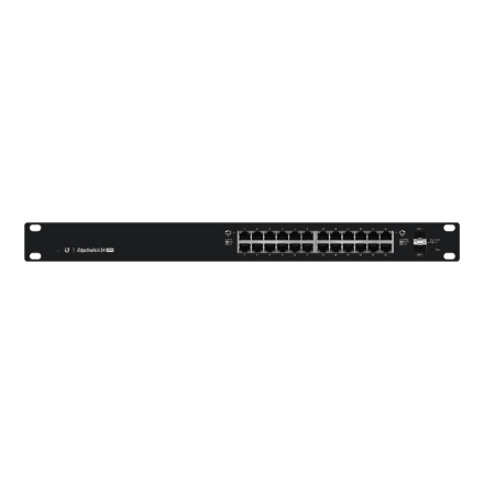 Ubiquiti EdgeSwitch ES-24-250W PoE+ switch, 24 porti ja 2 SFP
