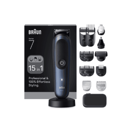 Hoolduskomplekt Braun All-in-One Series 7 AIO7580, sinine / must