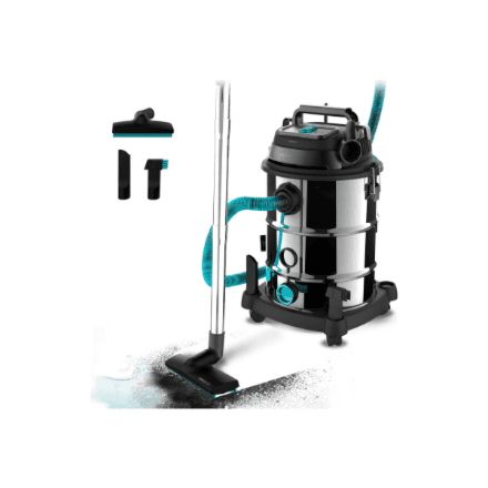 Cecotec Conga Rockstar Wet & Dry Steel Max Pro Vacuum, 1600 W