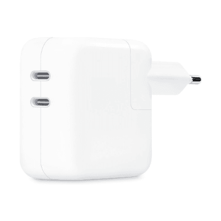 Apple USB-C laptop power adapter, 35 W, white