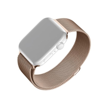 Fixed Mesh Strap for Apple Watch 38/40/41mm, Rose Gold