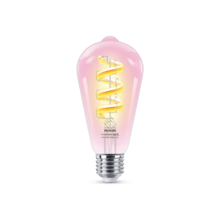 Philips Smart WiFi Filament ST64 E27 RGB LED Bulb 6.3 W 470 lm
