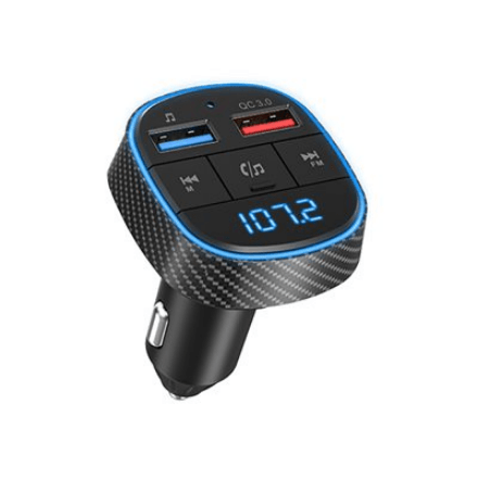 Navitel BHF02 BASE Bluetooth FM Transmitter, USB and microSD, Black