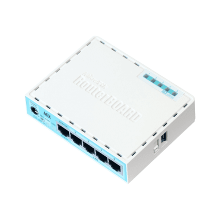 Роутер MikroTik hEX RB750Gr3 без Wi-Fi, 5 портов Gigabit