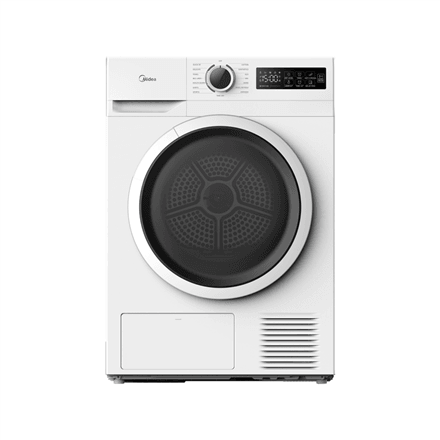 Midea Dryer Machine | MD110H80/W-HR | Energy efficiency class E | Front loading | 8 kg | Heat pump | LED | Depth 60 cm | White