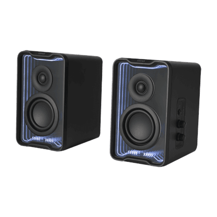 Edifier QR30 desktop speakers, 30 W, Bluetooth, black