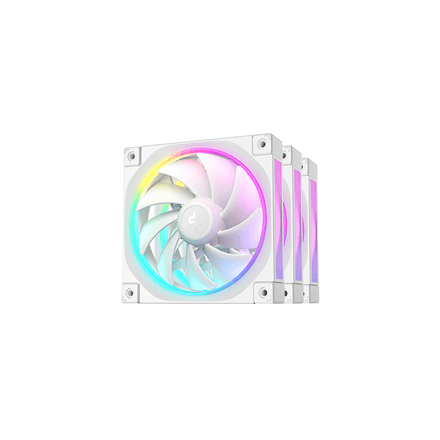Deepcool FL12 WH 3 IN 1 case fan pack, 3-pack