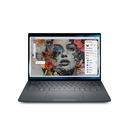 Dell Pro Precision 7 14 PW714260 | 14 " | FHD+ | 1920 x 1200 pixels | Anti-glare | Intel Core Ultra 7 | 366H | 32 GB | LPDDR5x | Solid-state drive capacity 1000 GB | NVIDIA RTX PRO 1000 Blackwell | GDDR7 | 8 GB | Windows 11 Pro | Keyboard language English | Keyboard backlit | Warranty 36 month(s) | Battery warranty 12 month(s)