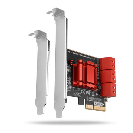 AXAGON PCES-SA6 PCIe kontroller 6x SATA 6G