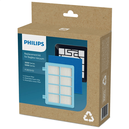 Комплект сменных фильтров Philips FC8010/02 для PowerPro Compact и Active