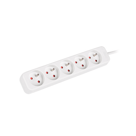 Удлинитель Lanberg PS0-05E-0150-W, 5 розеток, 1,5 м