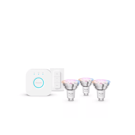 Philips Hue E WCA 345 GU10 3kit SW EU smart bulb, 4.7 W