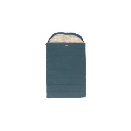 Kahekohaline magamiskott Outwell Camper Lux Double, 235 × 150 cm, sinine