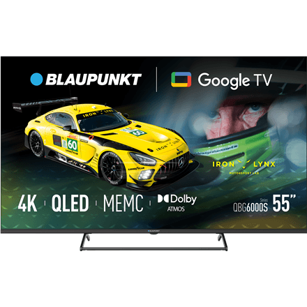 Blaupunkt 55QBG6000S 55-tolline 4K QLED nutiteler Google TV-ga