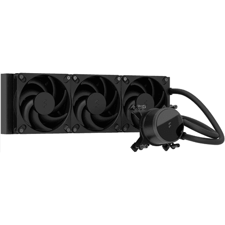 Жидкостное охлаждение Fractal Design Radius 360, Intel и AMD