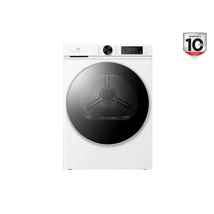 Soojuspumbaga pesukuivati TCL DP0844WE0, 8 kg, valge