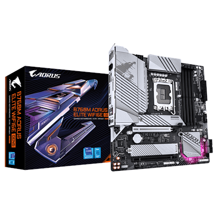 Emaplaat Gigabyte B760M AORUS ELITE WIFI6E GEN5, LGA1700, DDR5