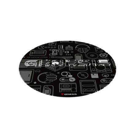 Genesis Protective Floor Mat Tellur 300 Round Gear Floor Mat | Polyester | Multicolor