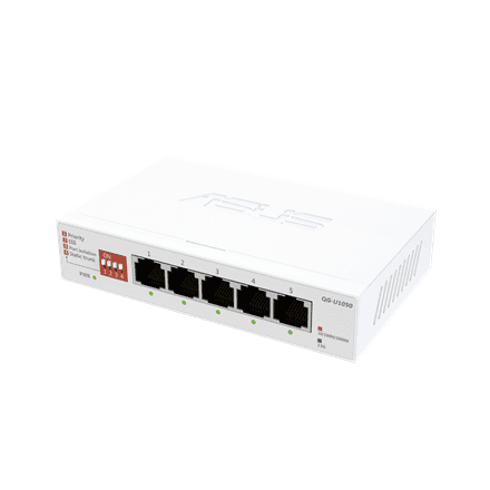 Asus QG-U1050 5-pordiline gigabitine switch, haldamata, lauale