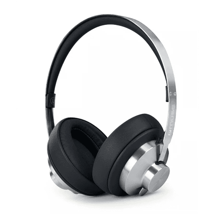 Muse M-298 SBL wireless headphones with ANC, black and silver