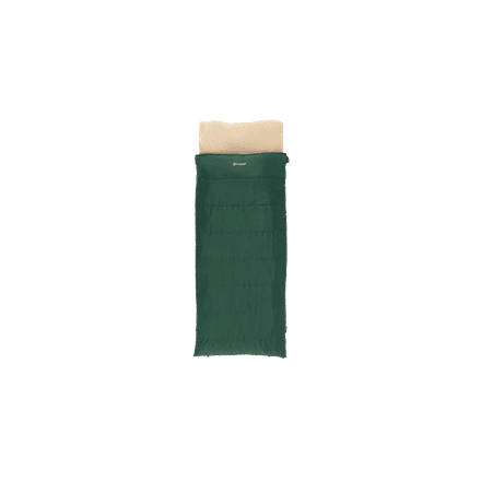 Magamiskott Outwell Contour Prime, tekk, 220 × 85 cm, L-lukk, roheline