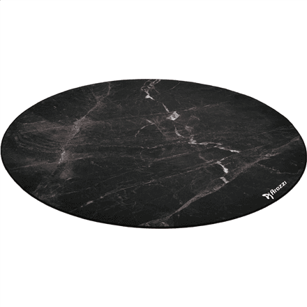 Põrandamatt Arozzi Zona Round Floor Pad, Black Marble