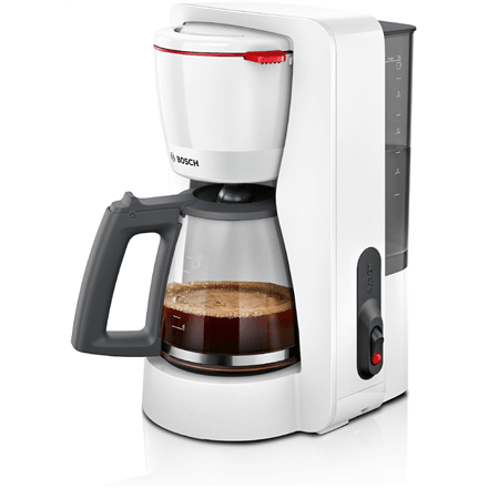 Bosch TKA2M111 MyMoment Drip Coffee Maker, 1.4 L, White