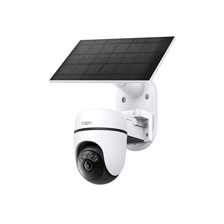 TP-LINK TC90 KIT | Solar-Powered Pan/Tilt Security Camera Kit | 3 MP | 4mm/F1.6 | MicroSD Card Up to 512 GB