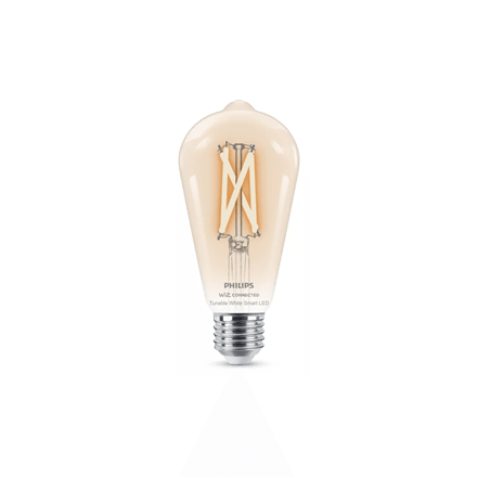 Philips Smart WFB 60W ST64 927-65 CL 1PF/6 | E27 | 7 W | Tunable white | Bluetooth, Wi-Fi