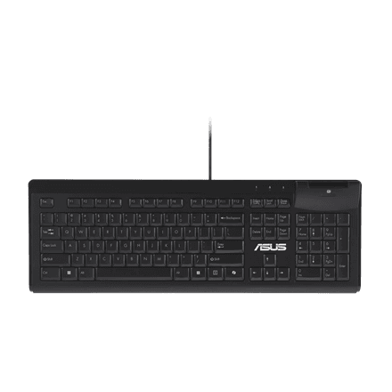 Asus KU100 Smart Card Keyboard Wired US Black