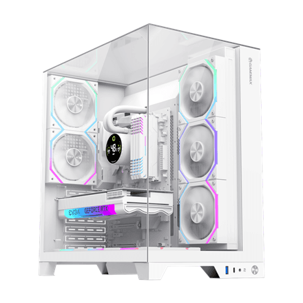 Gamemax Infinity Pro ATX PC case, white