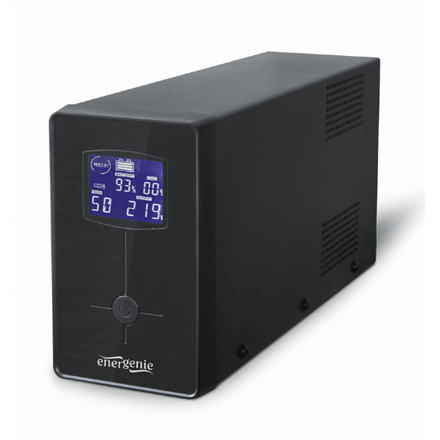 EnerGenie EG-UPS-035 UPS 2000 VA 1200 W with USB and LCD