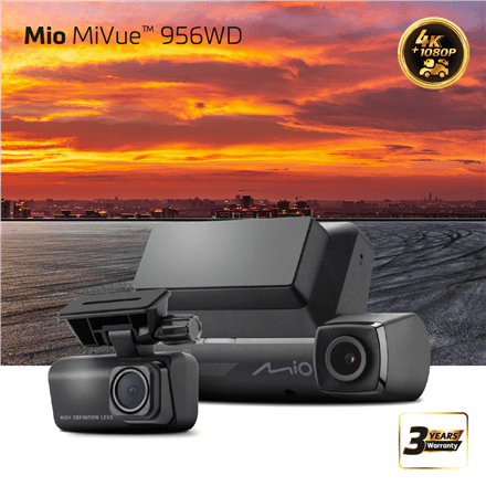 Pardakaamera Mio MiVue 956WD, kahekanaliline, GPS, Wi-Fi, 2,7" ekraan