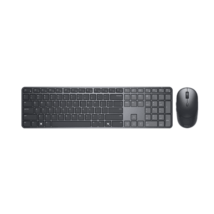 Dell Pro 7 Slim KM726 Wireless Keyboard Mouse Set Black